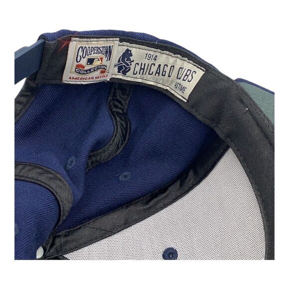 Vintage 1914 MLB Chicago Cubs‎ American Needle Cooperstown Snapback NWOT - Picture 7 of 10